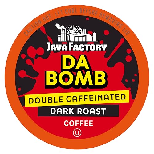 Java Factory Da Bomb Extra Bold K-Cups 80 Count
