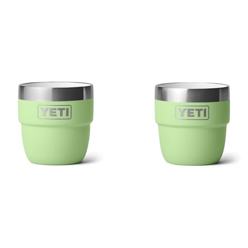 YETI Rambler 4oz Stackable Espresso Cups Key Lime 2-Pack