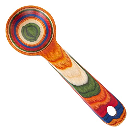 Baltique Marrakesh Wooden Coffee Scoop - Colorful Birch