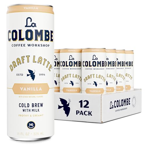 La Colombe Vanilla Draft Latte Cans 12-Pack