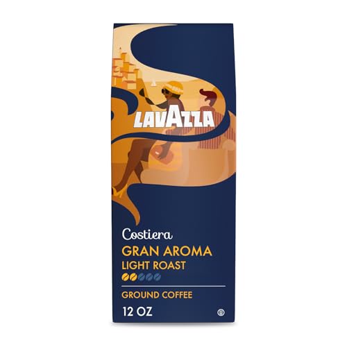 Lavazza Costiera Gran Aroma Light Roast Ground Coffee 12oz