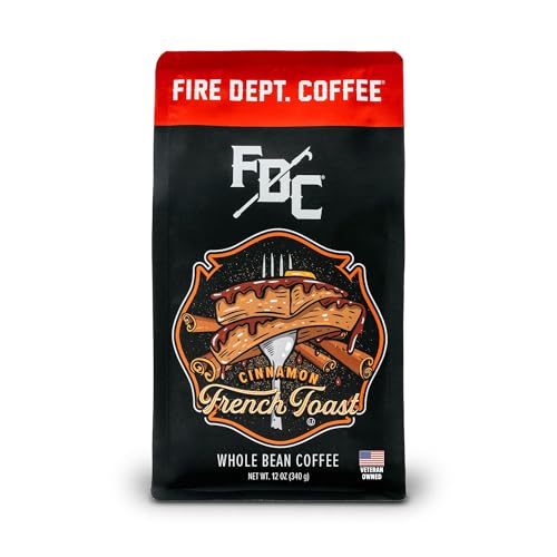 Fire Department Coffee Cinnamon French Toast Beans 12oz