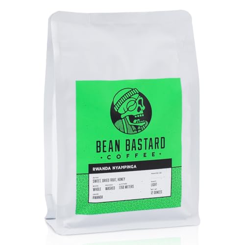 Bean Bastard Rwanda Nyampinga Light Roast Whole Beans 12oz