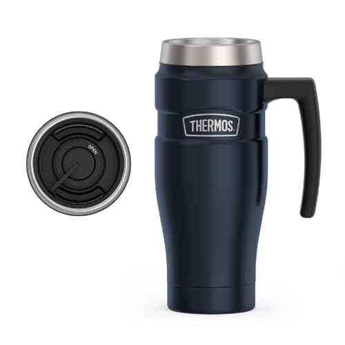 THERMOS Stainless King 16oz Travel Mug - Midnight Blue