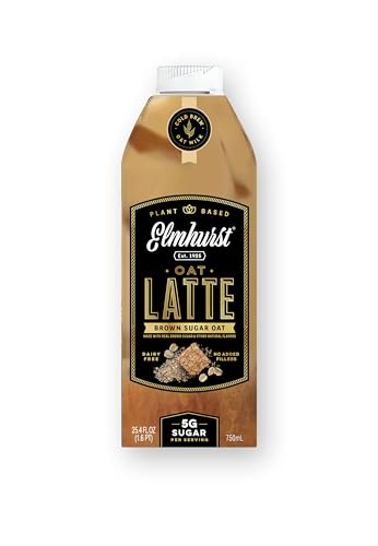 Elmhurst Brown Sugar Oat Milk Latte 6-Pack