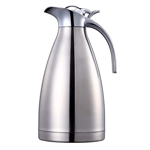 Sumerflos 68oz Stainless Steel Thermal Coffee Carafe