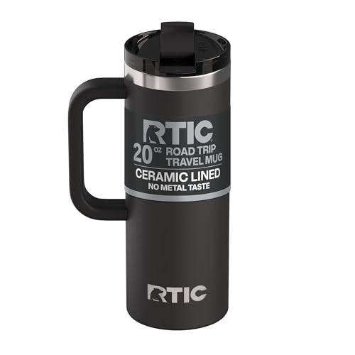 RTIC 20oz Travel Mug - Ceramic Lined with Handle