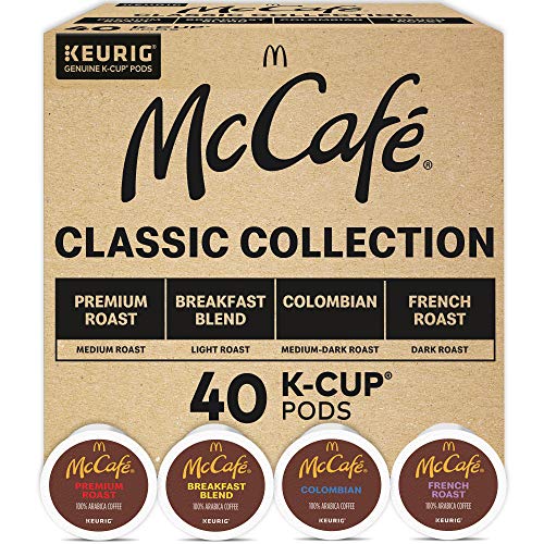 McCafe K-Cup Variety Pack 40 Count Classic Collection