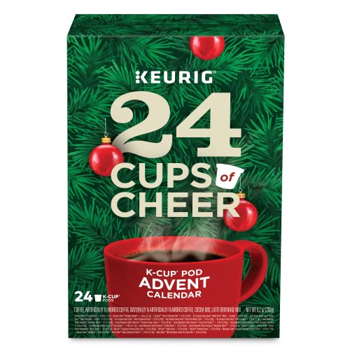 Keurig Advent Calendar Variety Pack K-Cups 24 Count