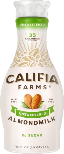 Califia Farms Unsweetened Almond Milk 48oz
