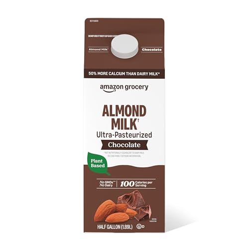 Amazon Grocery Chocolate Almond Milk 64oz
