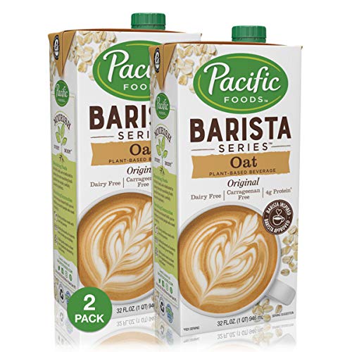 Pacific Foods Barista Series Oat Milk 32oz (2-Pack)