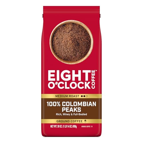 Eight O'Clock Colombian Peaks Medium Roast Ground Coffee