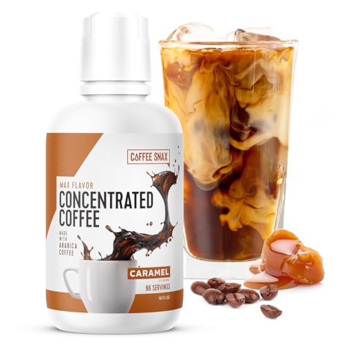 Coffee Snax Caramel Cold Brew Concentrate 96 Servings