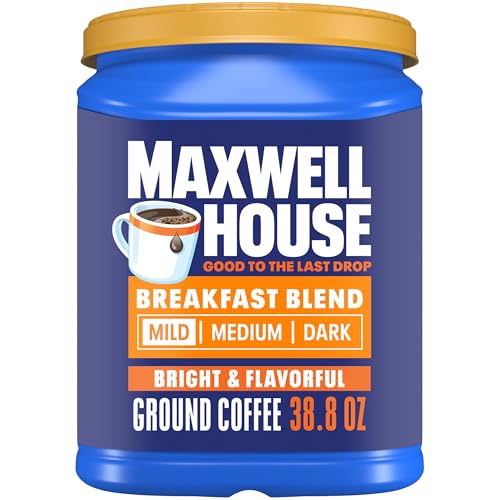 Maxwell House Breakfast Blend Ground Coffee 38.8oz