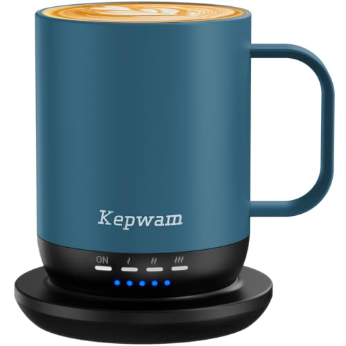 Kepwam Smart Heated Coffee Mug 14oz with App Control