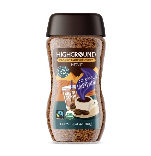 Highground Organic Instant Coffee 3.53oz
