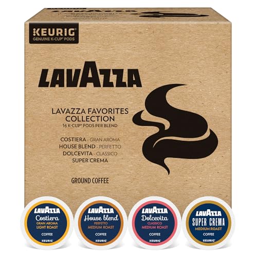 Lavazza K-Cup Variety Pack - 64 Count Coffee Pods