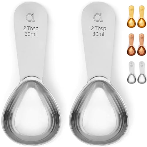 Apace Living Stainless Steel Coffee Scoop Set of 2