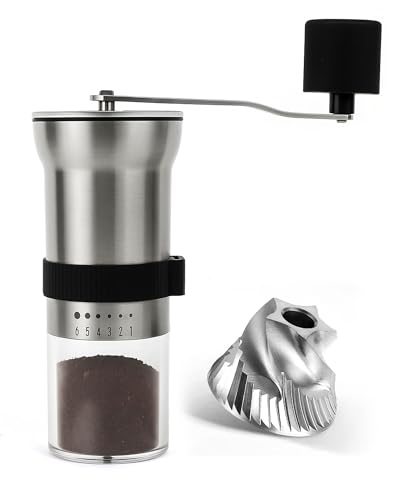 Matrjestice Manual Coffee Grinder - Stainless Steel Burr