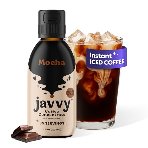 Javvy Mocha Cold Brew Coffee Concentrate - 35 Servings