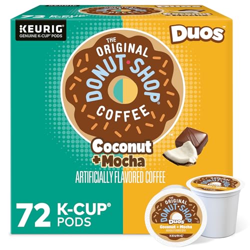 The Original Donut Shop Coconut Mocha K-Cup Pods, Medium Roast, 72 Count