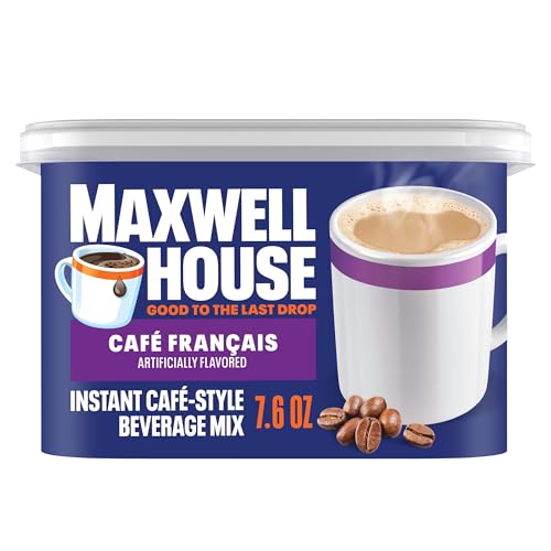 Maxwell House Cafe Francais Instant Coffee Mix 7.6oz