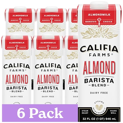 Califia Farms Almond Barista Blend 32oz (6-Pack)
