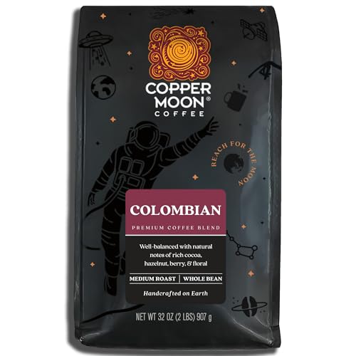 Copper Moon Colombian Medium Roast Whole Bean Coffee 2lb
