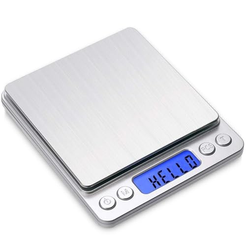 Toprime Digital Kitchen Scale 500g Precision Scale