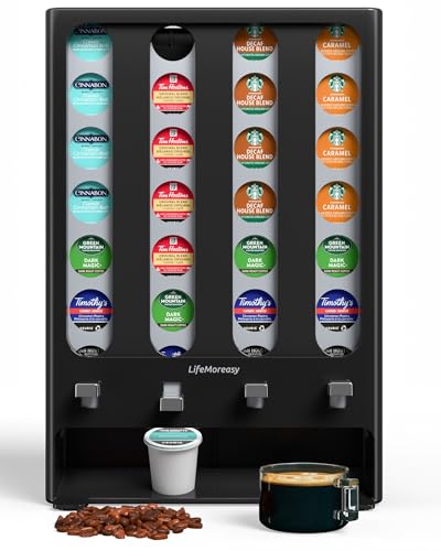 LifeMoreasy K-Cup Dispenser - Holds 28 Pods