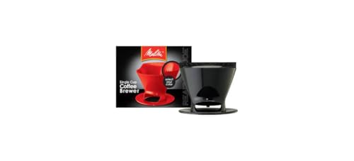 Melitta Single Cup Pour-Over Coffee Maker - Black