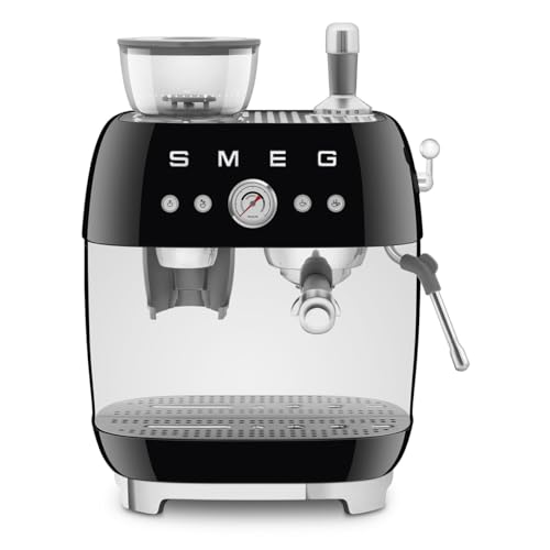 Smeg EGF03 Semi-Automatic Espresso Machine Black
