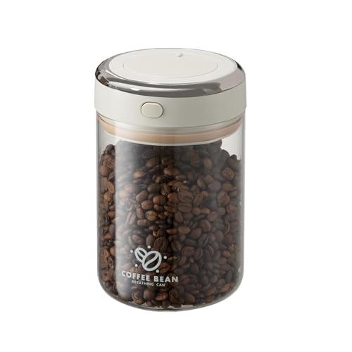 IRCtek Glass Coffee Storage Container with Date Tracker