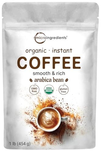 Micro Ingredients Organic Instant Coffee 1lb