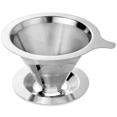 ANNMEXX Stainless Steel Pour Over Coffee Filter