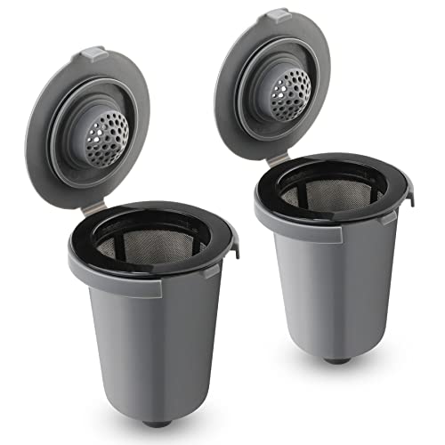 FIRJOY Reusable K-Cup Filter 2-Pack Gray Cuisinart