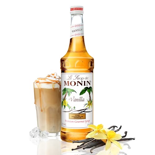 Monin Vanilla Syrup 750ml - Madagascar Vanilla