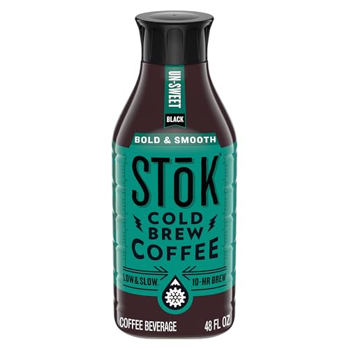 SToK Cold Brew Coffee Unsweetened Black 48oz