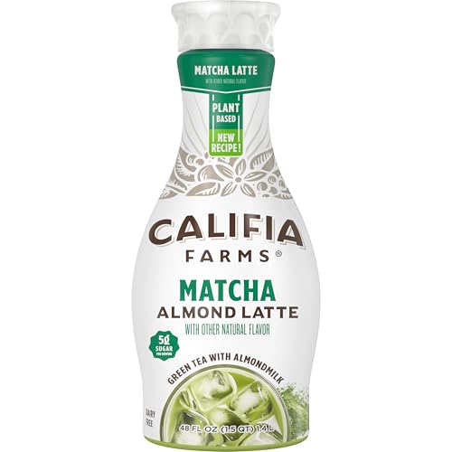 Califia Farms Matcha Almond Latte 48oz Ready-to-Drink
