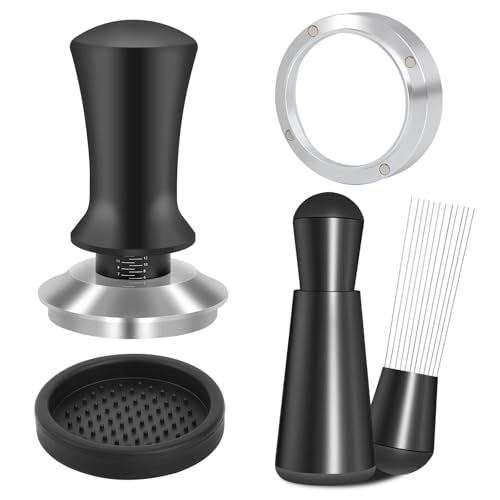 Reoszeank 51mm Espresso Accessory Kit - Tamper, WDT Tool