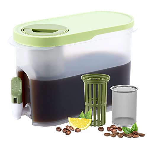 PARBEE 1 Gallon Cold Brew Coffee Maker with Spigot
