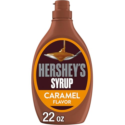 HERSHEY'S Caramel Syrup, 22 oz Squeeze Bottle