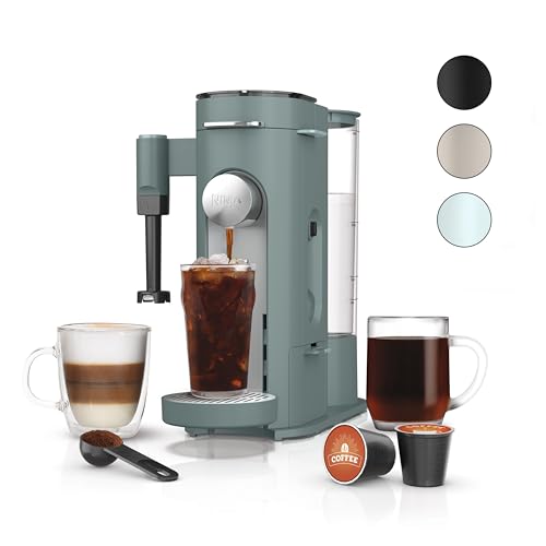 Ninja PB051SG Single-Serve Coffee Maker with Frother