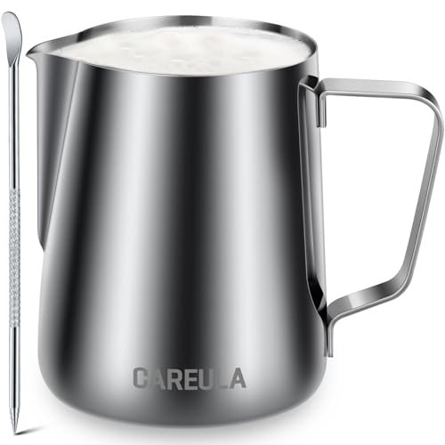 Careula 12oz Stainless Steel Milk Frothing Pitcher
