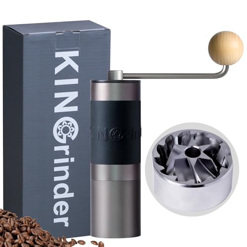 KINGrinder K1 Manual Coffee Grinder with Conical Burr