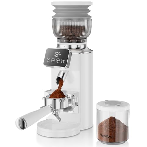 Neretva Burr Coffee Grinder with Portafilter Holder