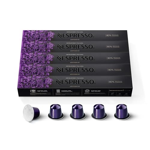 Nespresso Arpeggio Dark Roast Espresso Pods (50-Count)