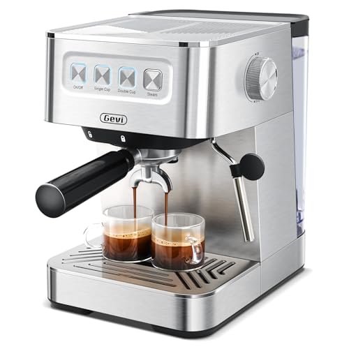 Gevi Espresso Machine with 58mm Portafilter & Frother