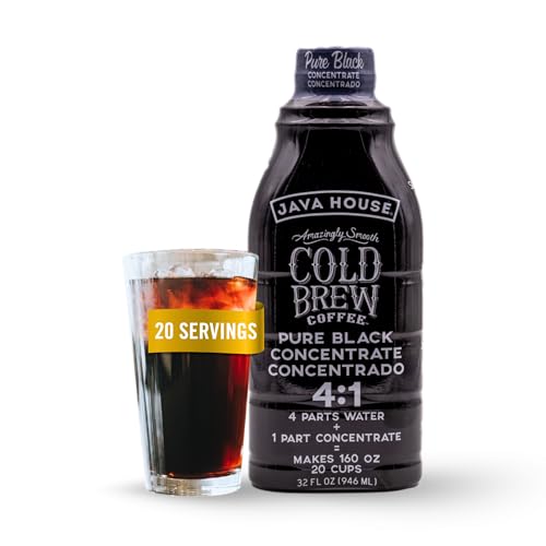 Java House Colombian Cold Brew Coffee Concentrate 32oz